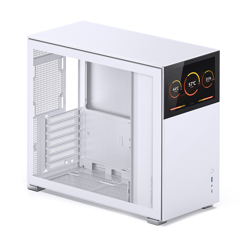 

Корпус JONSBO D41 STD SCREEN, Midi Tower, белый