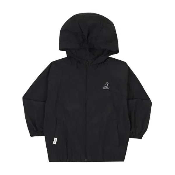 Ветровка капюшоном, легкая, sb 0002, Kangol Kids, черный