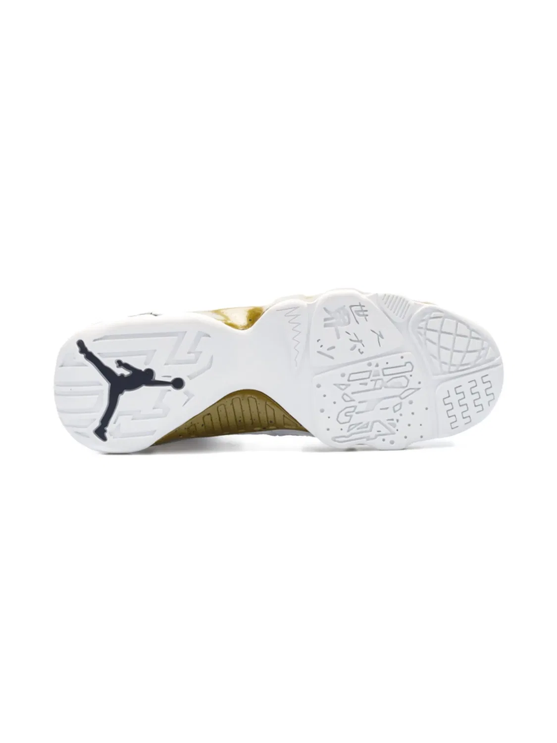 Кроссовки Air Jordan 9 Retro BG "Statue", белый — фото 4