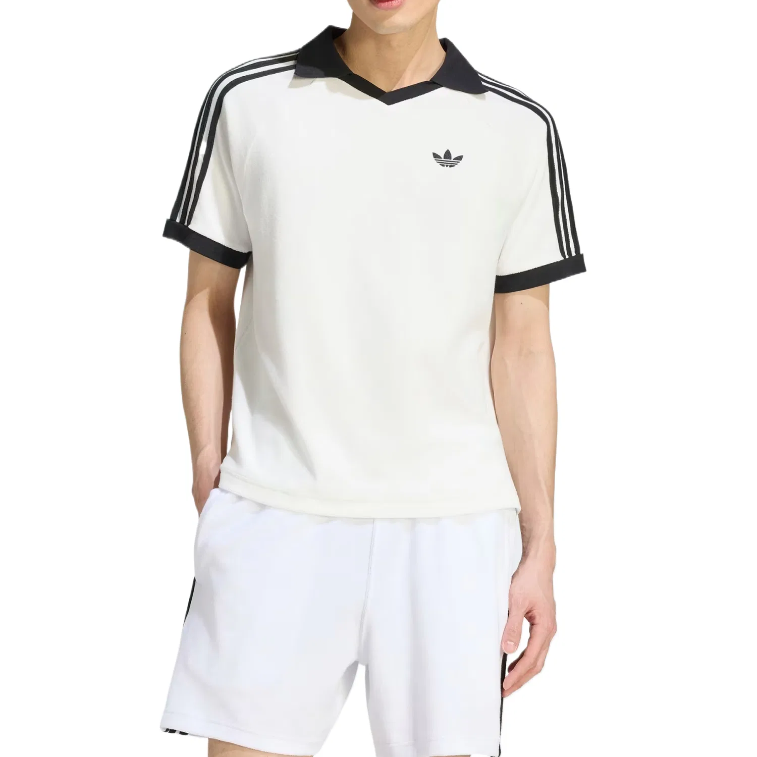 Унисекс поло Cloud White Adidas Originals, Cloud White — фото 3