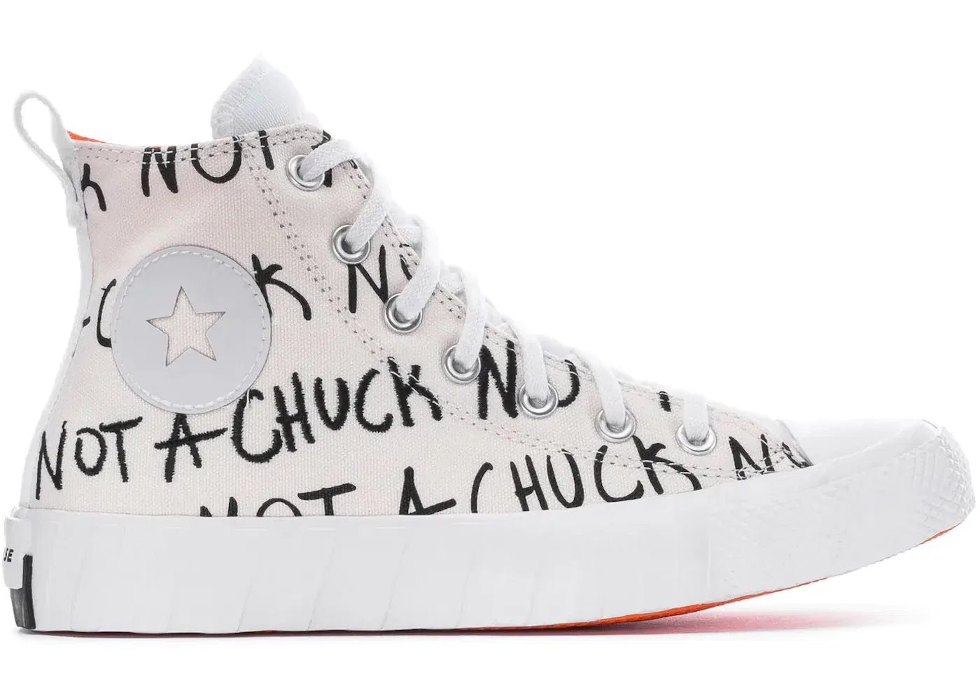 Детские кроссовки Lifestyle Converse UNT1TL3D Hi, Egret/White-Bold Mandarin