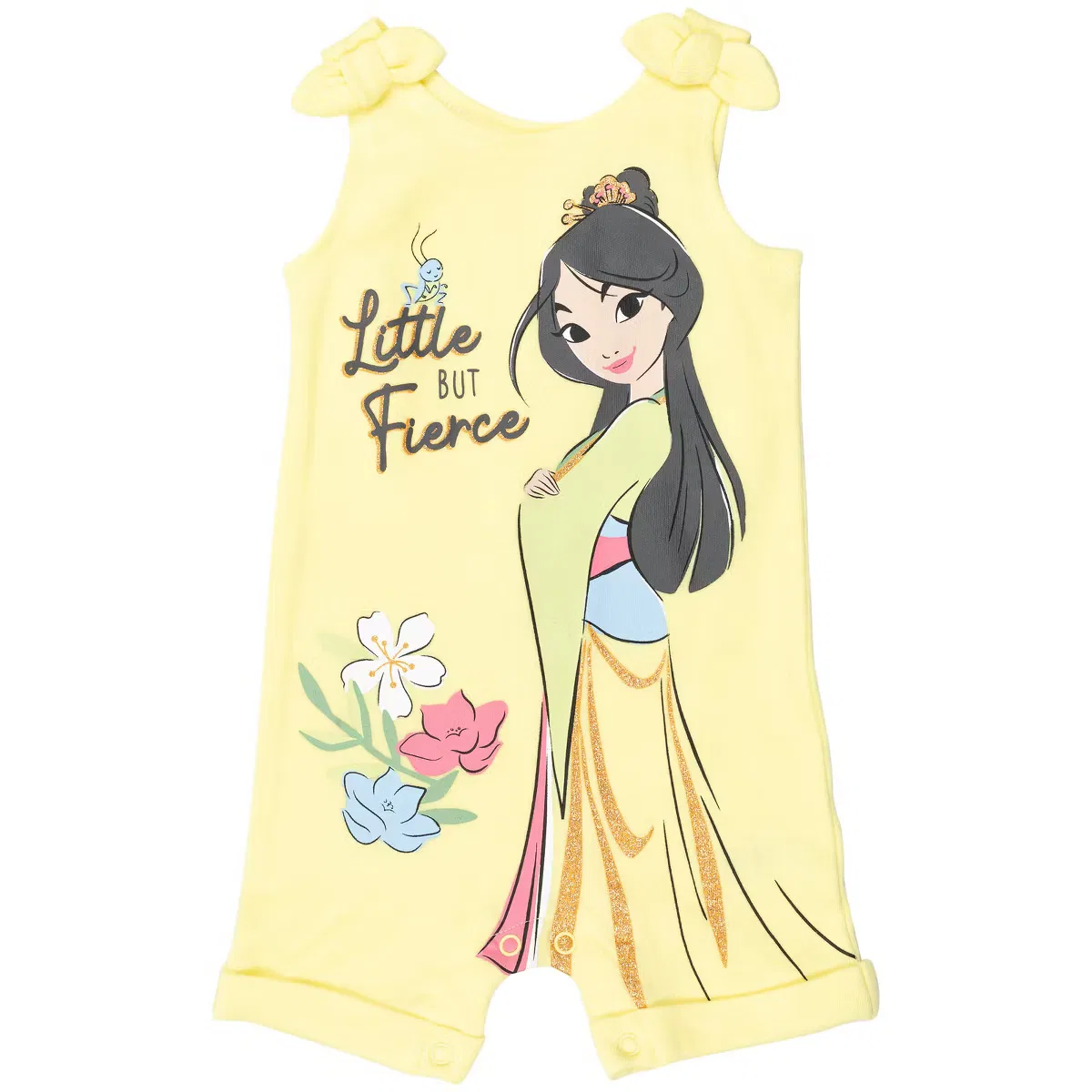 Боди-комбинезон с повязкой на голову Disney Princess, Mulan Yellow — фото 3