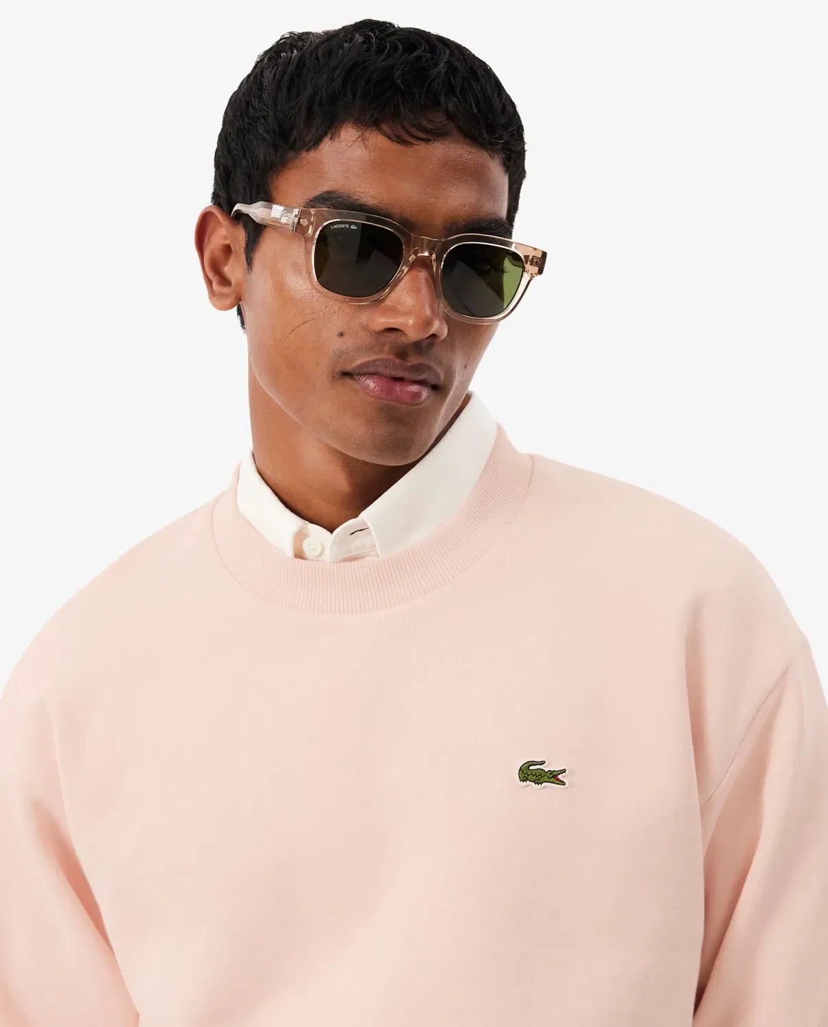 Мужское худи из футера Lacoste, Rosa — фото 3