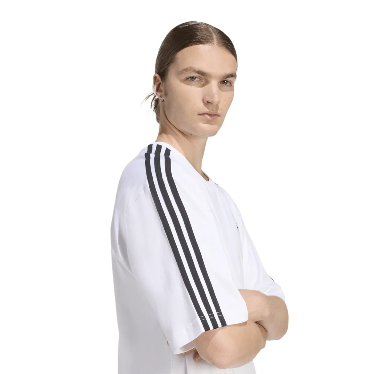 Мужская футболка OS 3S Adidas, белый/черный — фото 4