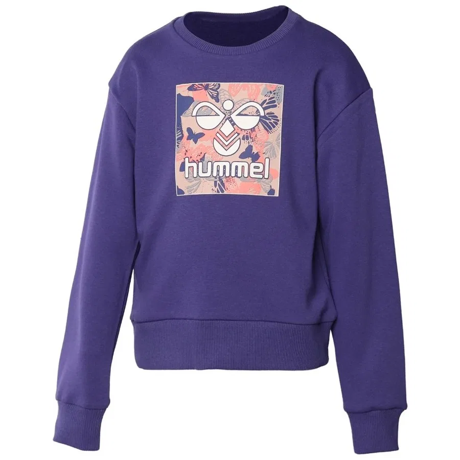 Детский свитшот с принтом Albys Hummel, Разноцветный — фото 2