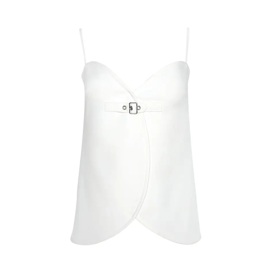 

Топ Courrèges Ellipse Twill, светло-бежевый