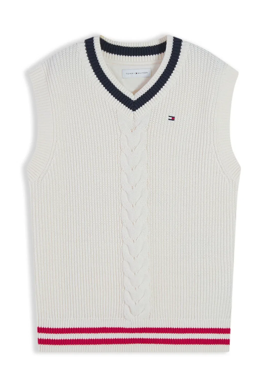 Жилет унисекс Tommy Hilfiger, Ivory Petal — фото 4