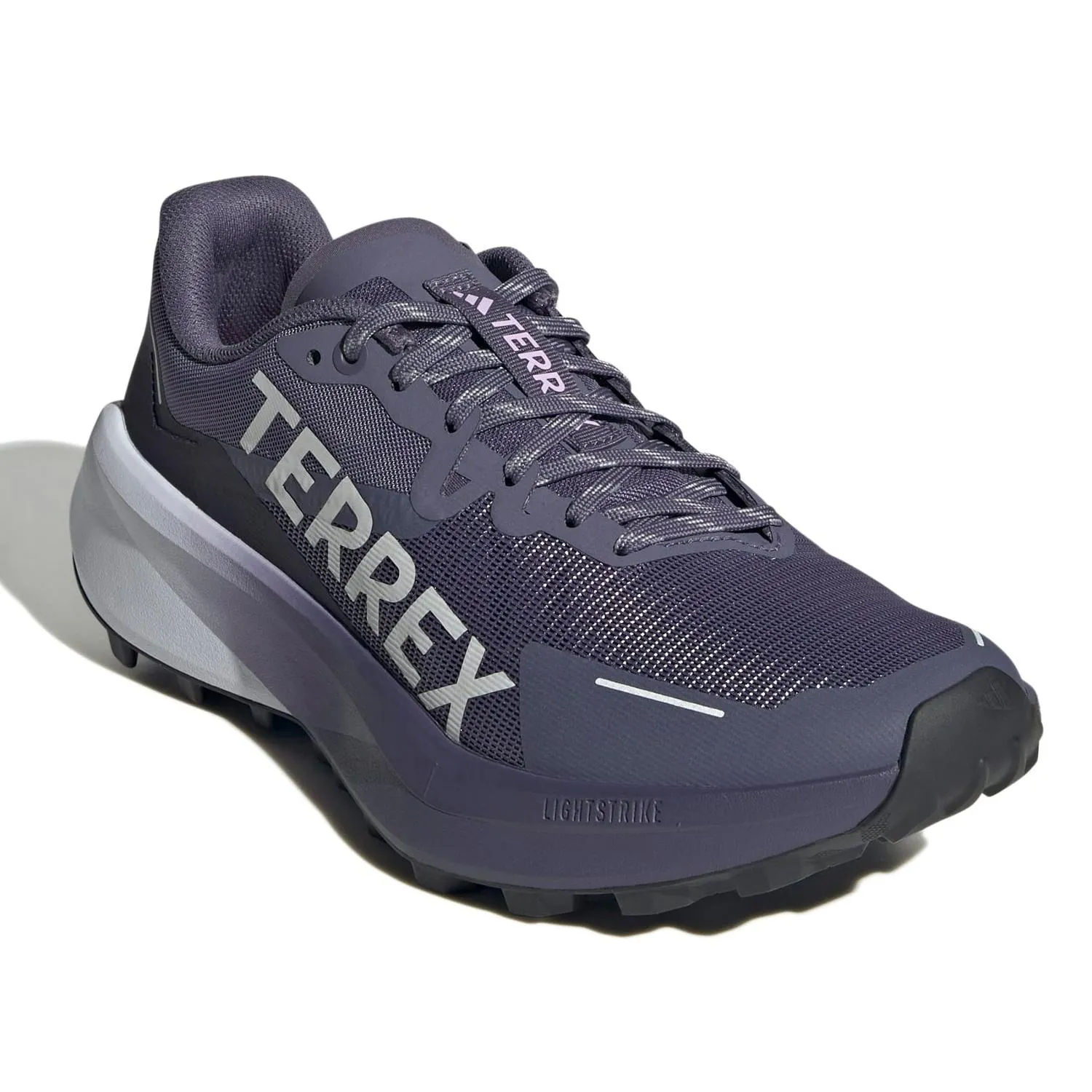 Женские кроссовки для трейлраннинга Terrex Agravic 3 adidas, Preloved Violet/Grey/Powder — фото 3