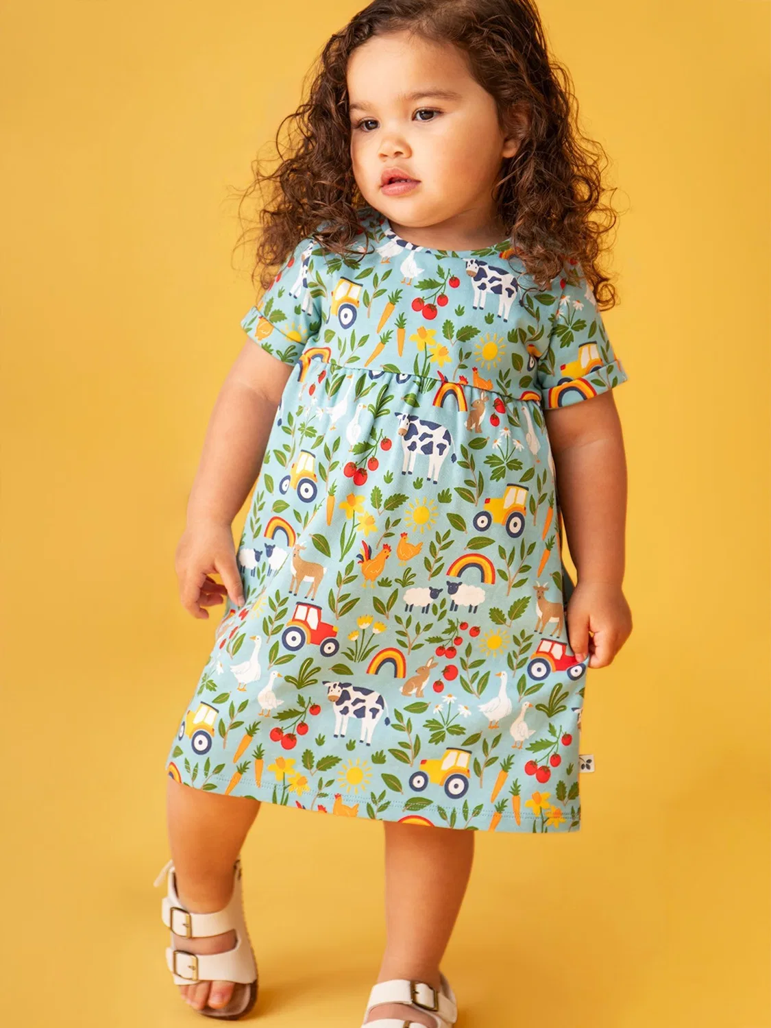 Платье повседневное Tallie Frugi, синий