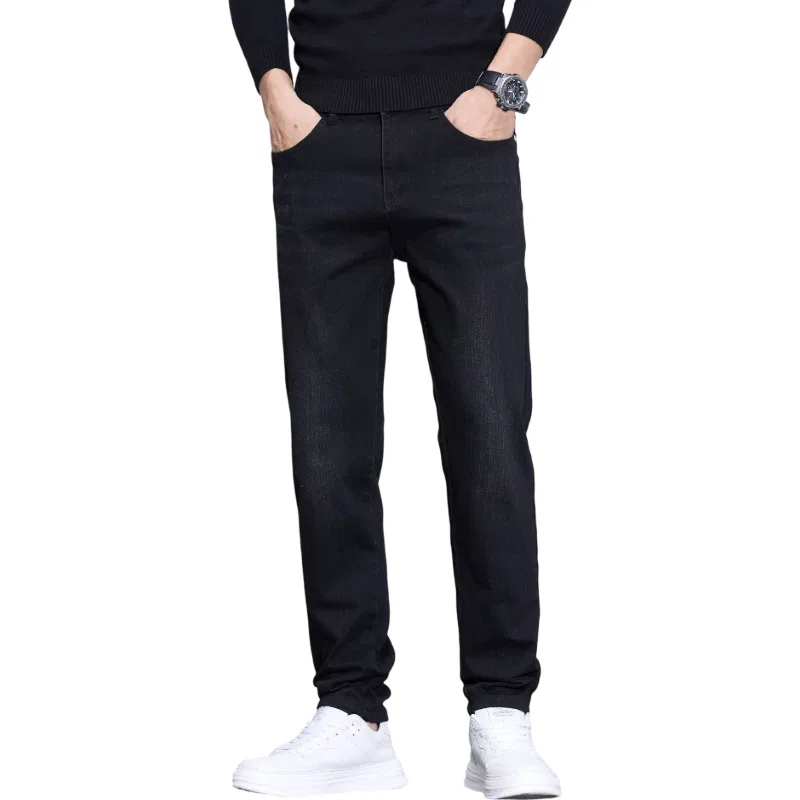 Детские джинсы прямого кроя Unisex Moderate Straight Fit Jeep, Black