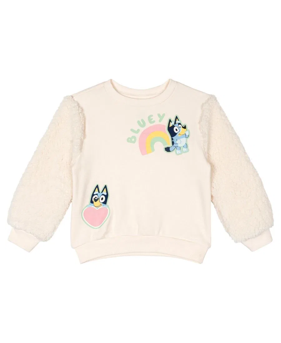 Комплект из толстовки и джоггеров Bluey, Cream Mint Bluey — фото 3