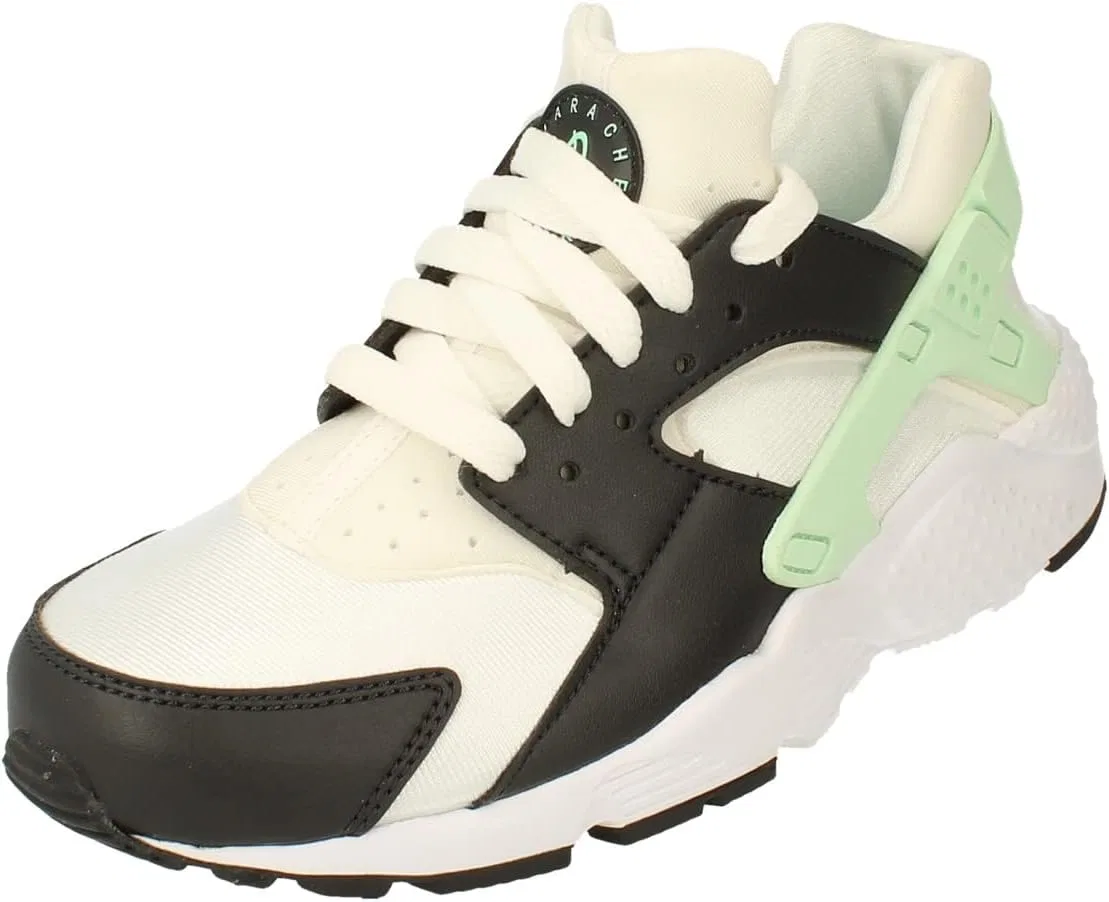 Детские кроссовки для девочек с принтом Huarache Run Nike, White Mint Foam Off Nior