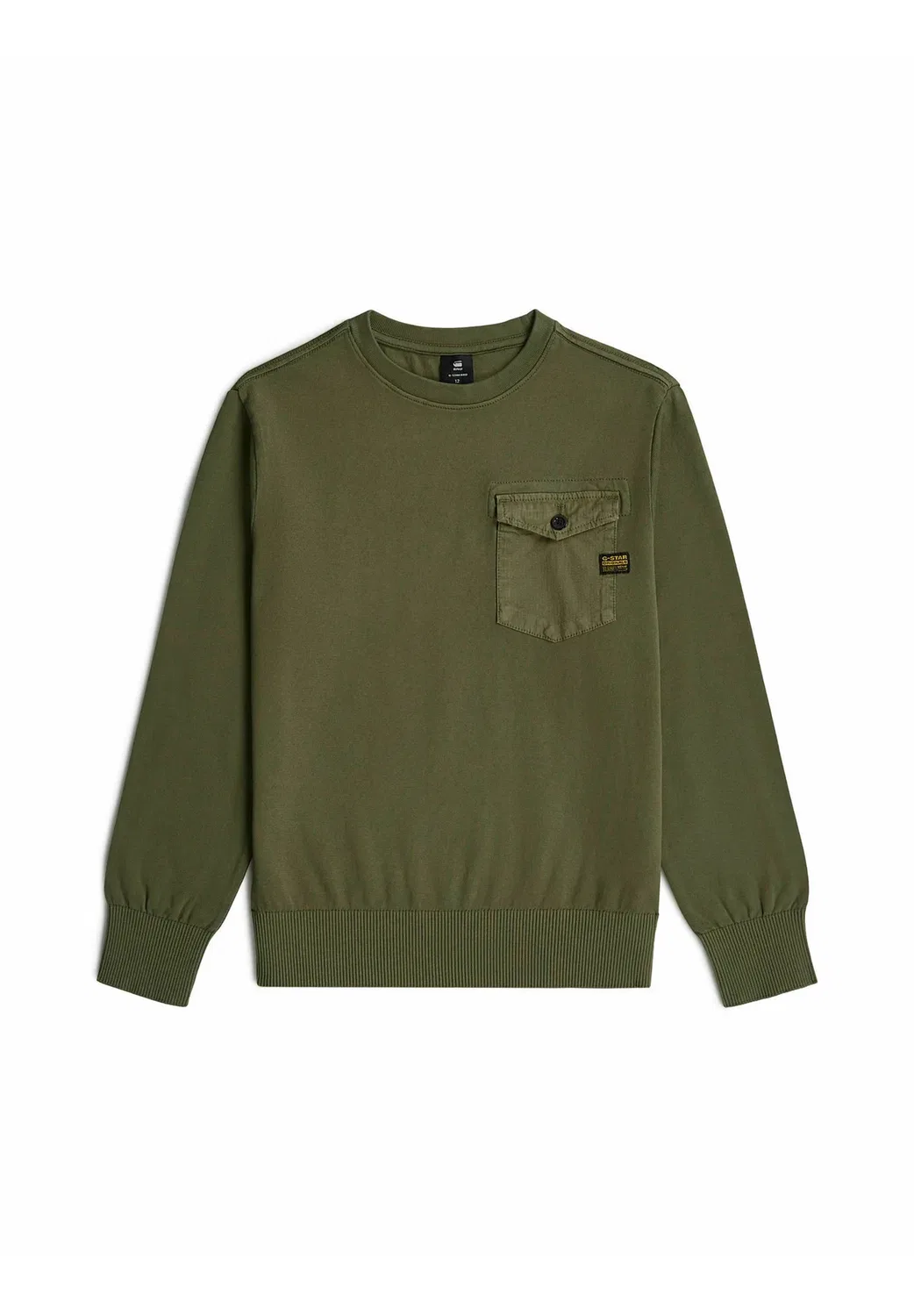 Детский вязаный свитер в армейском стиле G-Star, Four Leaf Clover — фото 4