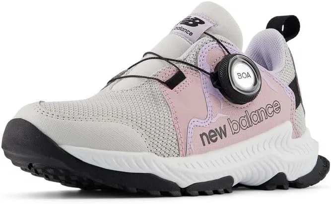 Детские кроссовки для бега с принтом Dynasoft Trail Magic V1 Boa New Balance, Grey Matter/Twilight Haze/Bright Lavender