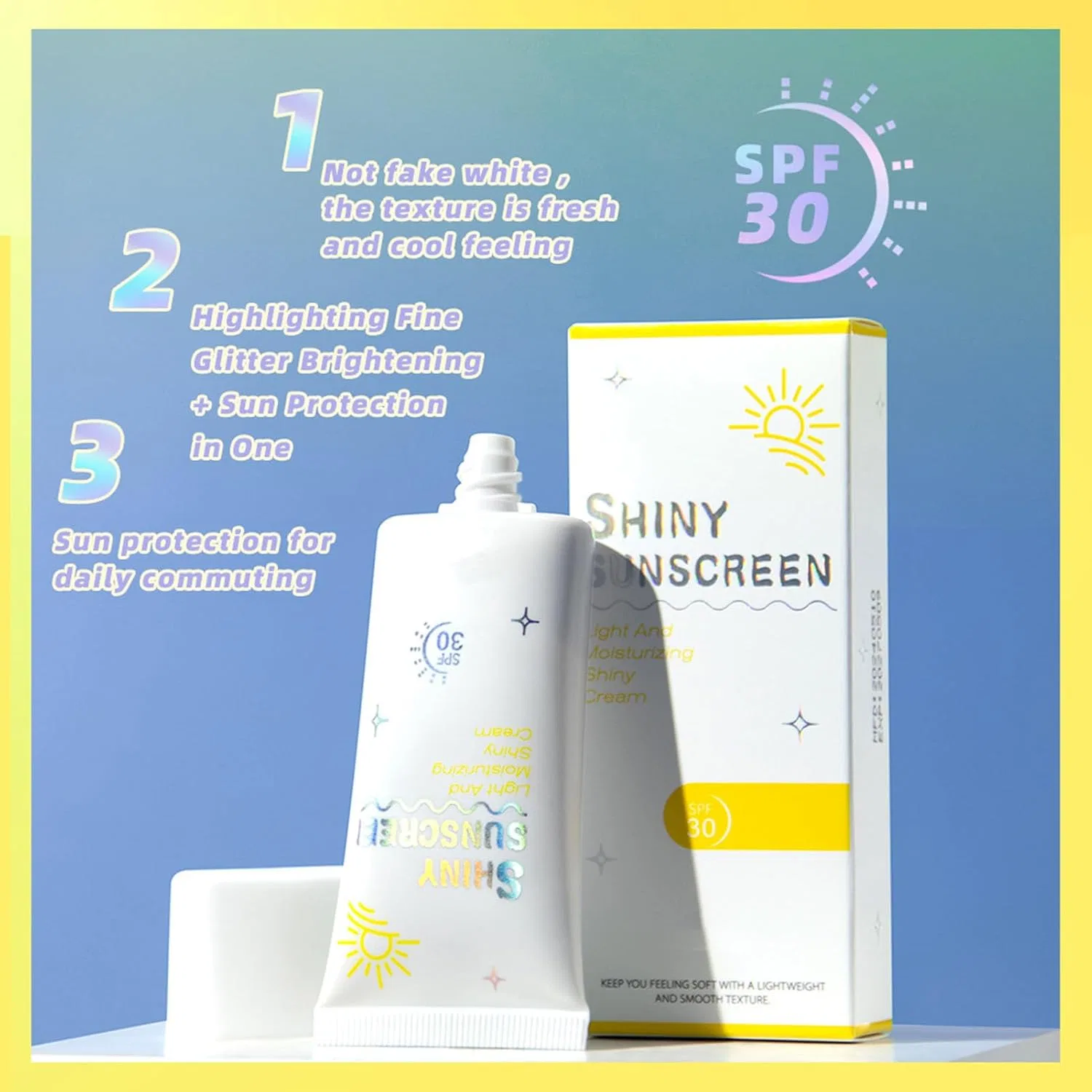 Солнцезащитный крем для лица SPF 30, 28 г Generisch — фото 4