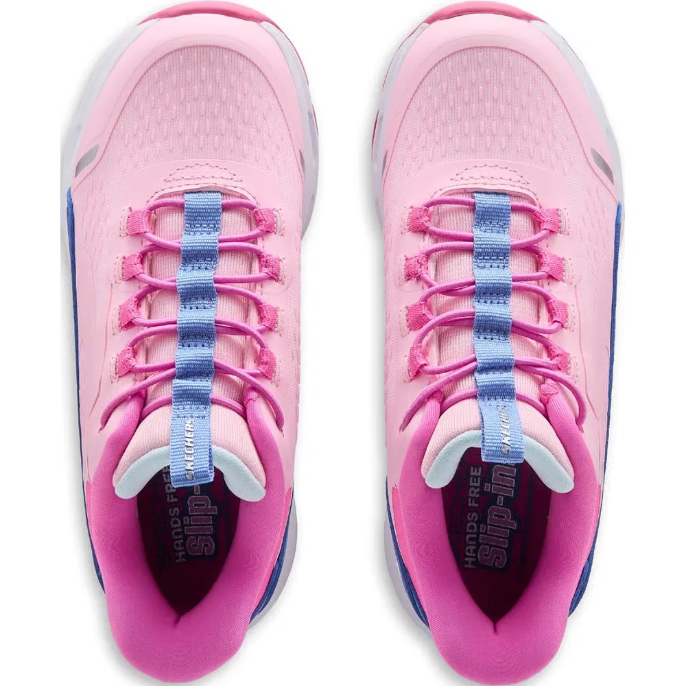 Детские кроссовки Glide Step Skechers, Pink/Blue — фото 4