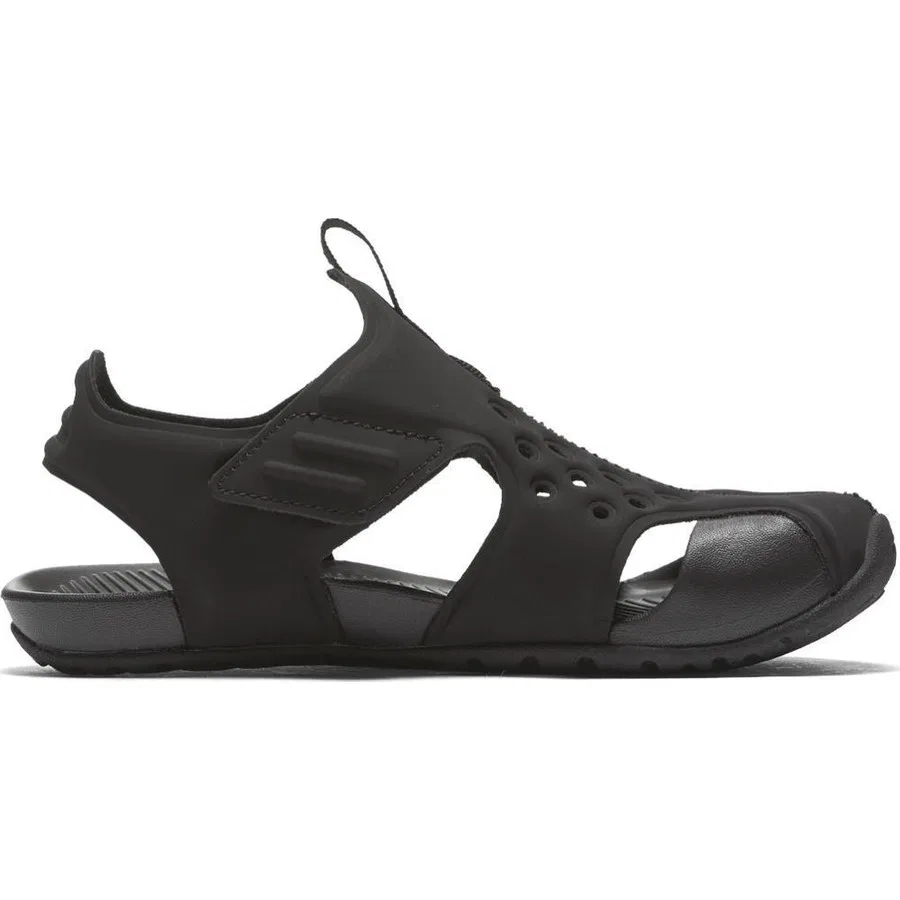 Детские спортивные сланцы Sunray Protect 2 Nike, Черный — фото 2