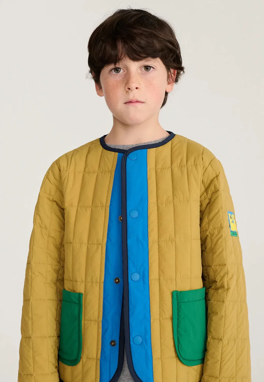 Booo bo choses tag - light jacket Bobo Choses, Camel — фото 3