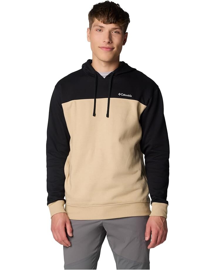 

Худи Columbia Hart Mountain Hoodie III, цвет Oatmeal Heather/Black Heather