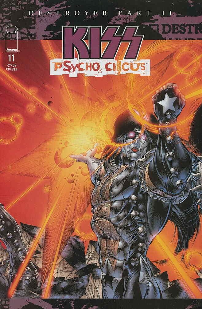 

Kiss (Psycho Circus: Destroyer Part 2, 11) (Image Comics)