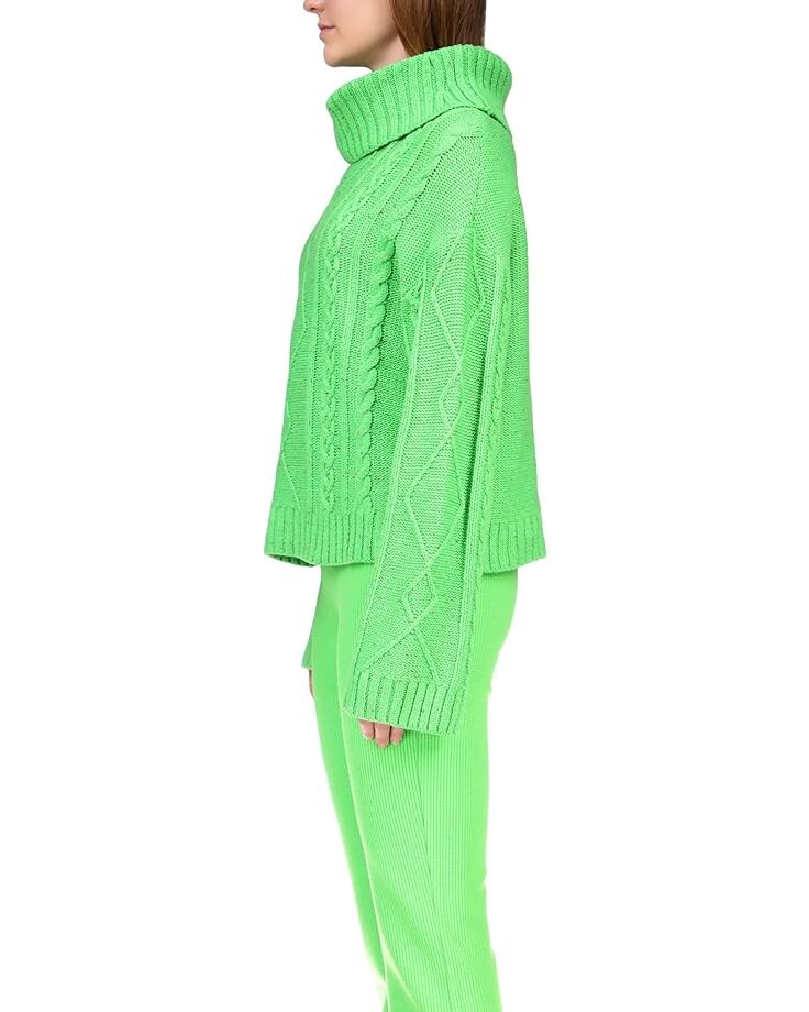

Свитер Sanctuary Mod Cable Sweater, цвет Electric Green