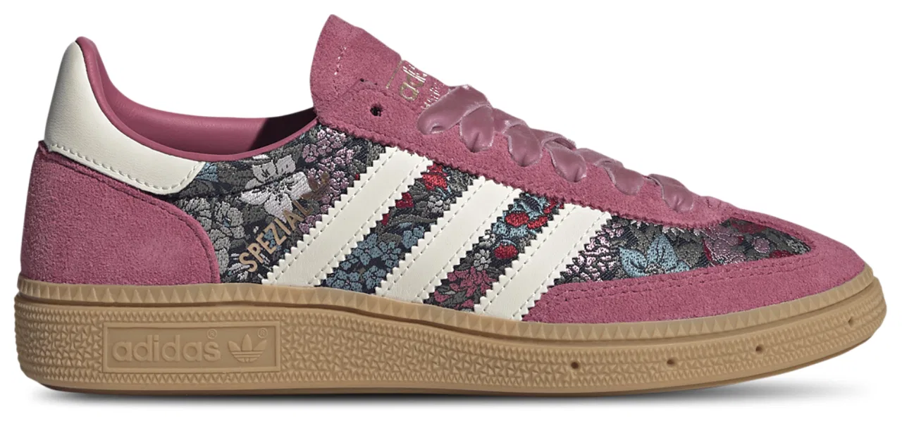 Детские кроссовки для девочек с металлическим верхом Handball Spezial adidas, Blue Multi