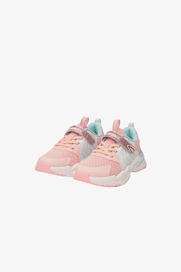 Детские повседневные туфли для мальчиков с принтом Hummel, Coral Pink — фото 2