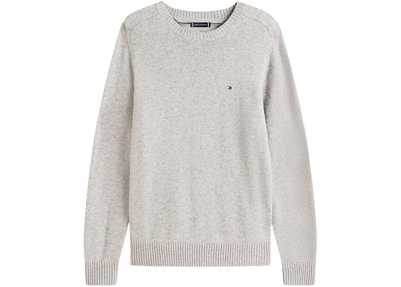 Мужской свитер с круглым вырезом из ягненка Sweater Tommy Hilfiger, Gray