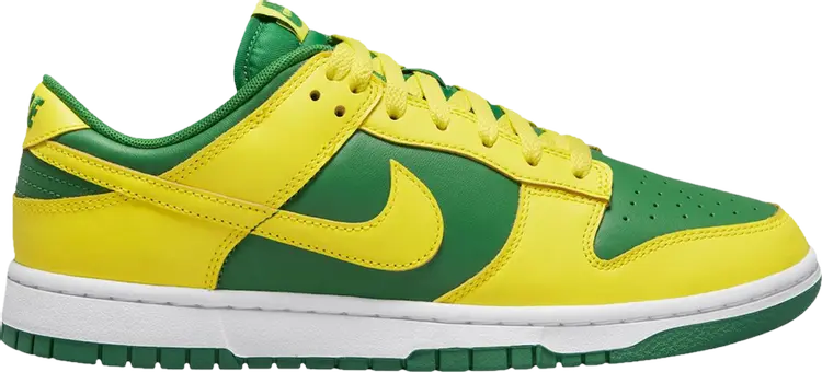 

Кроссовки Nike Dunk Low 'Reverse Brazil', желтый