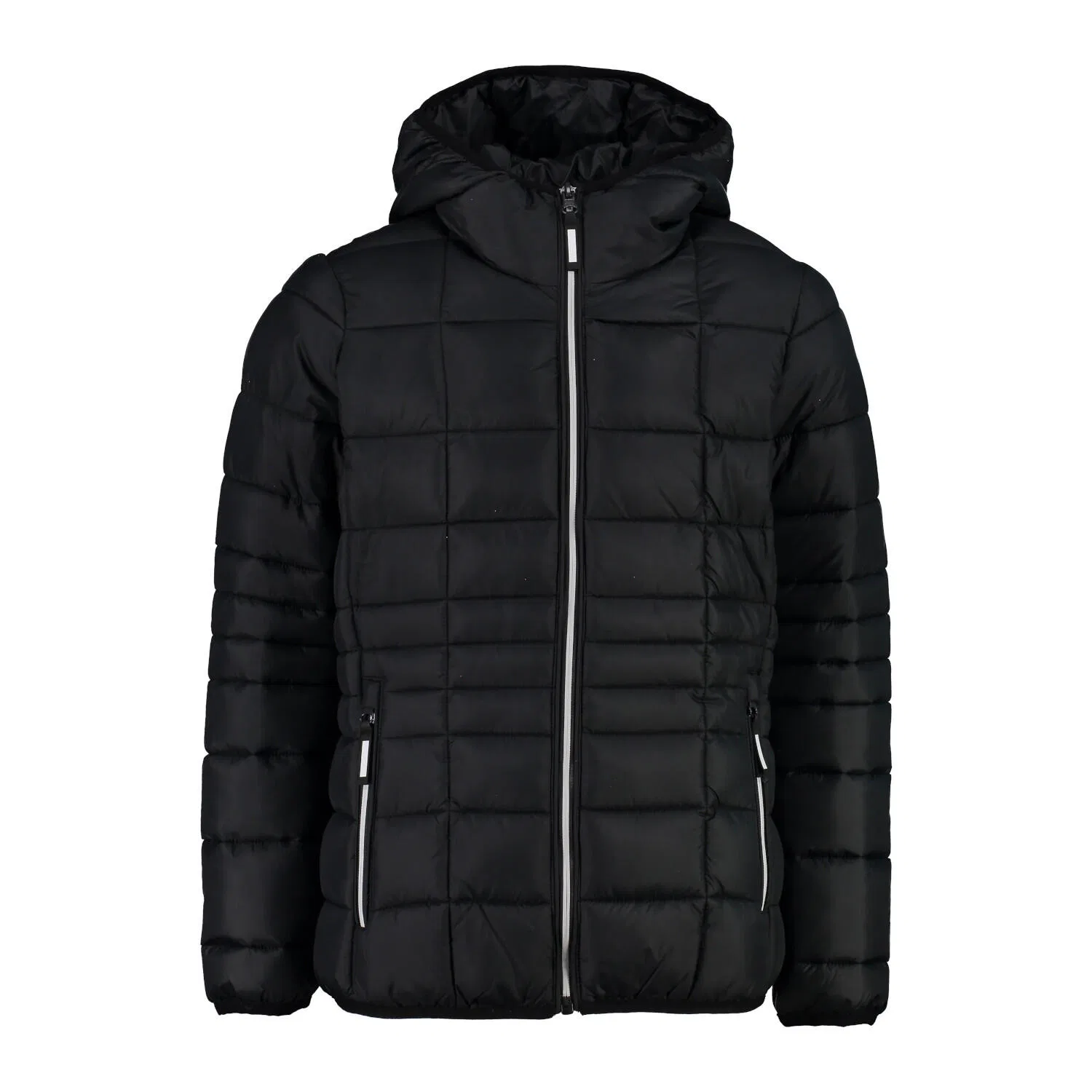 Детская флисовая куртка с капюшоном CMP KID G JACKET FIX HOOD, Schwarz