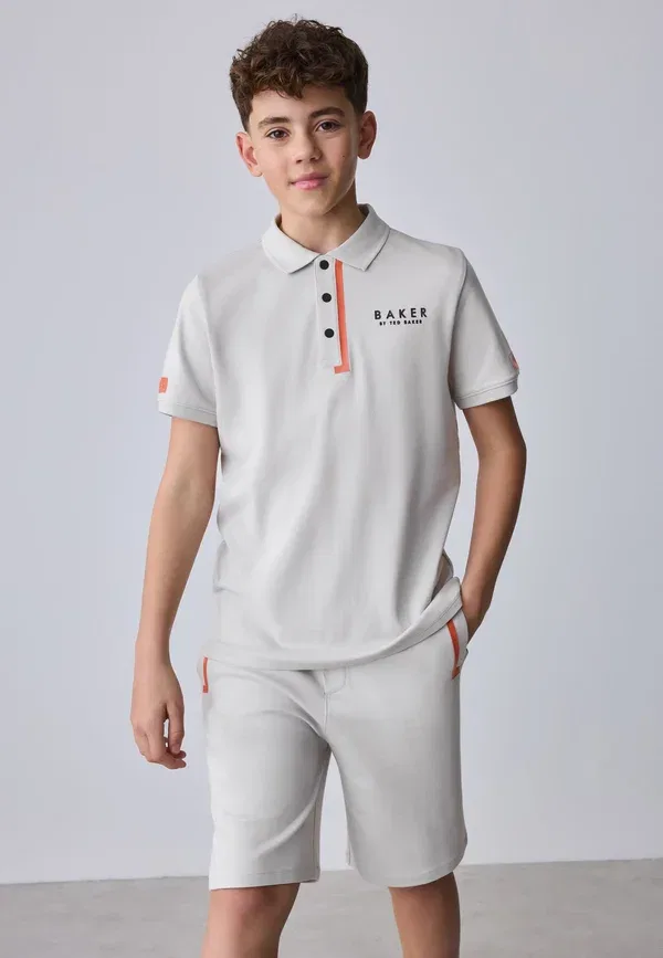 Комплект из шорт и футболок с коротким рукавом, стандартного кроя Baker By Ted Baker, оранжевый/серый — фото 2