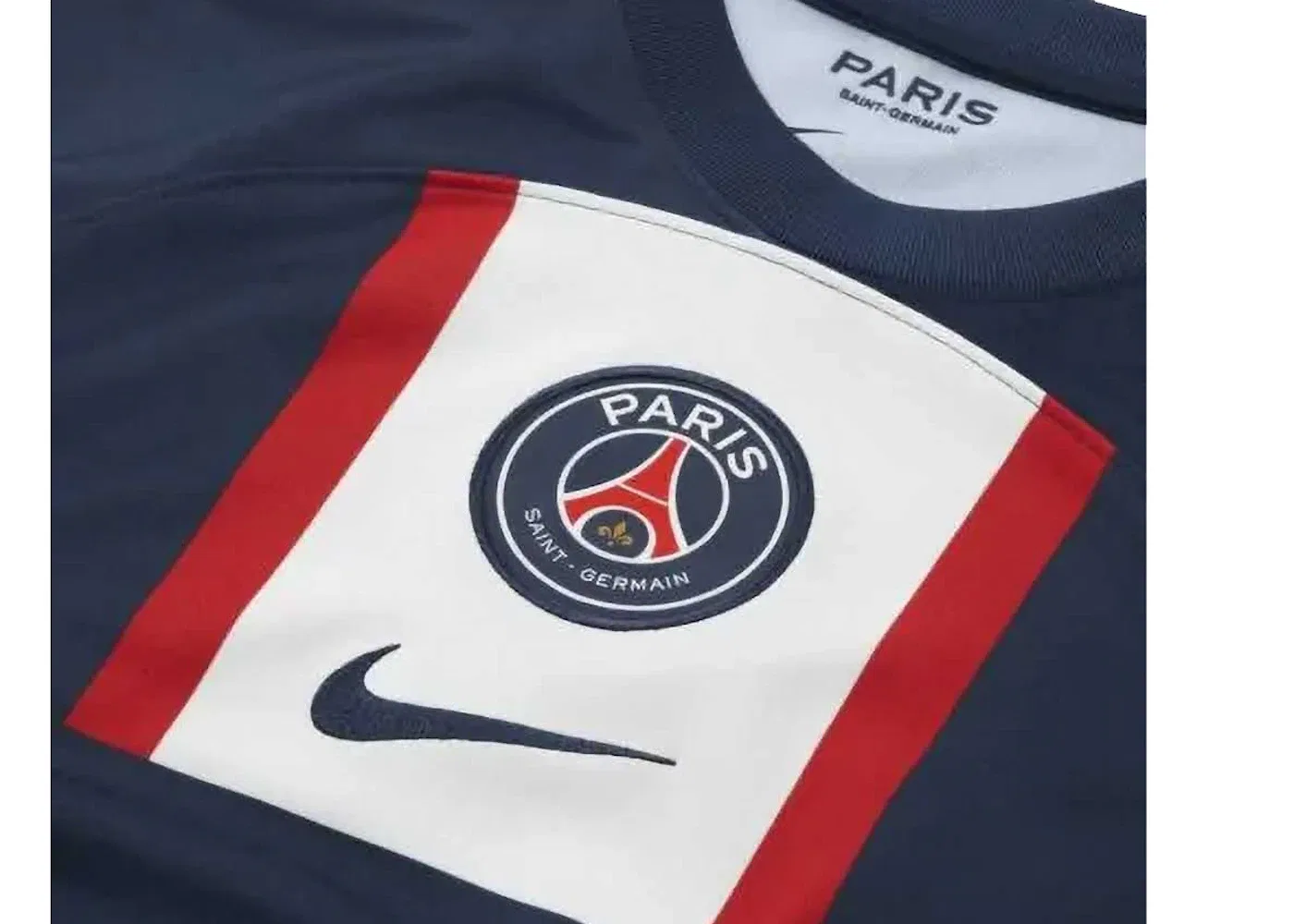 Мужская футболка с длинным рукавом Джерси Nike Paris Saint-Germain 2022/23 Stadium Home Jersey, Midnight Navy — фото 3