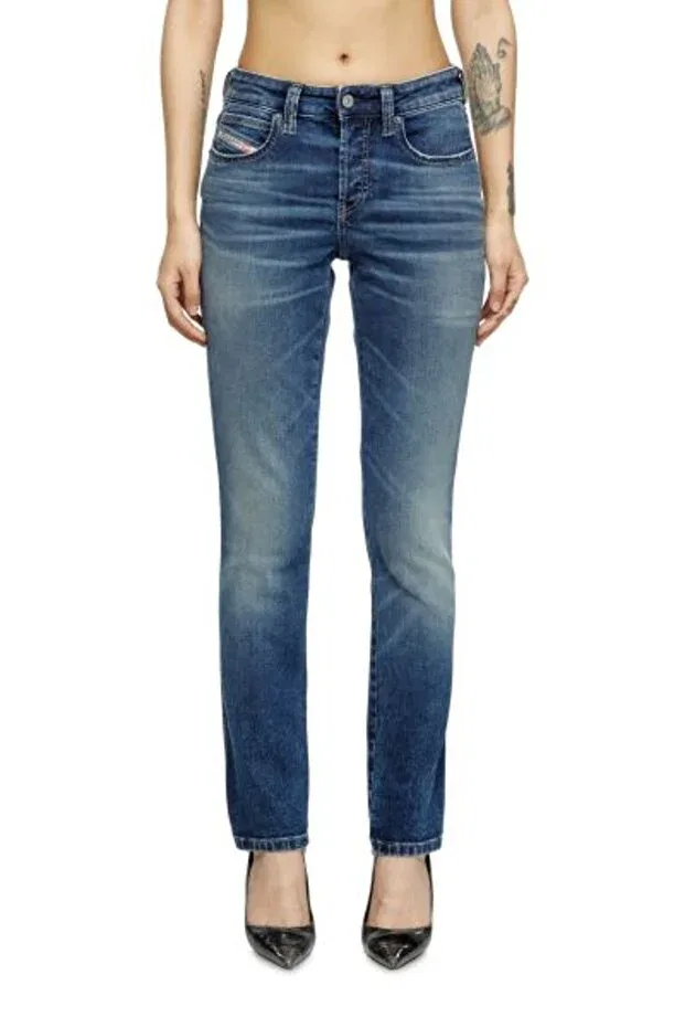 Женские джинсы скинни Diesel, Navy Blue