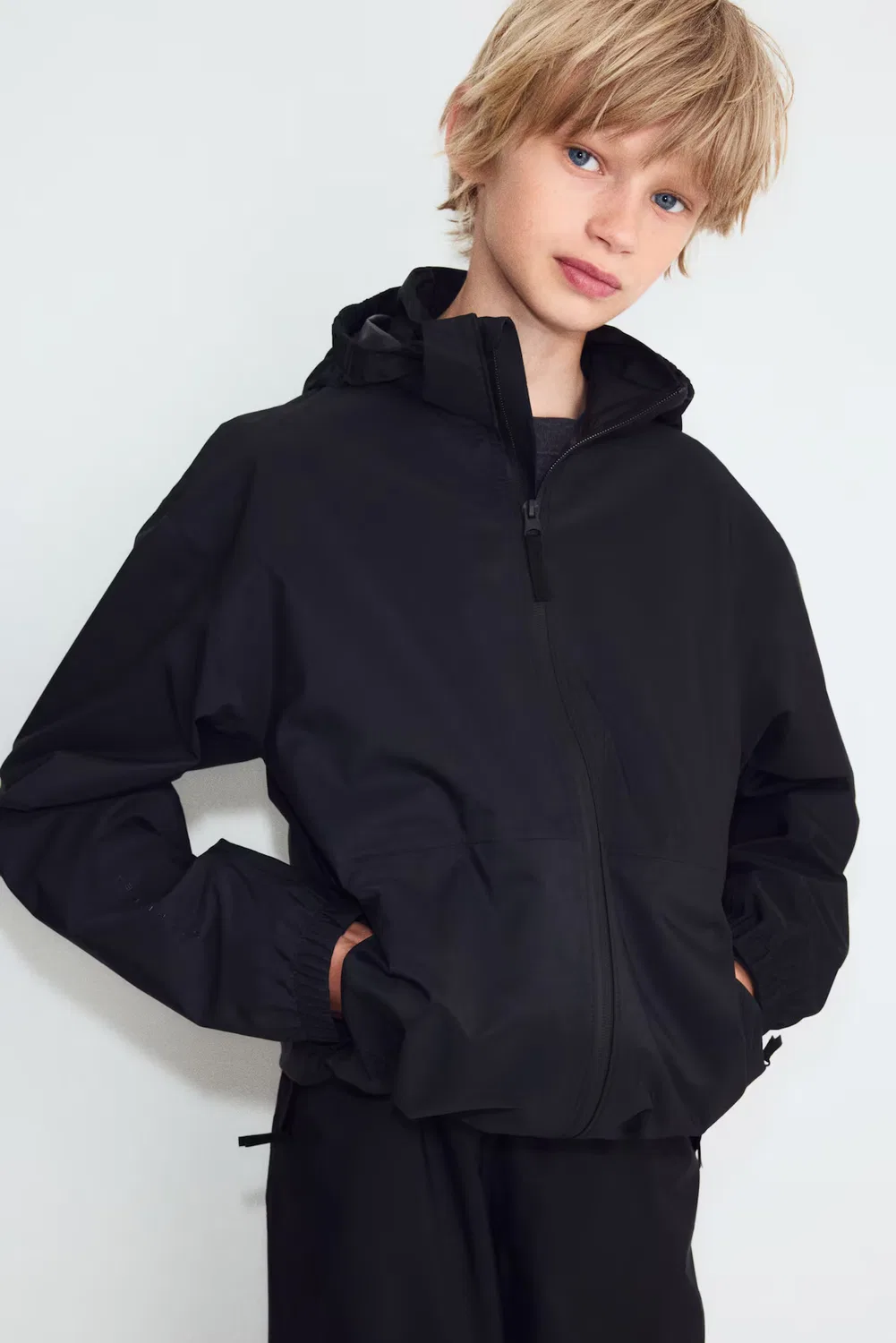 Складная дождевая куртка с защитой от непогоды Stormmove H&M, Schwarz