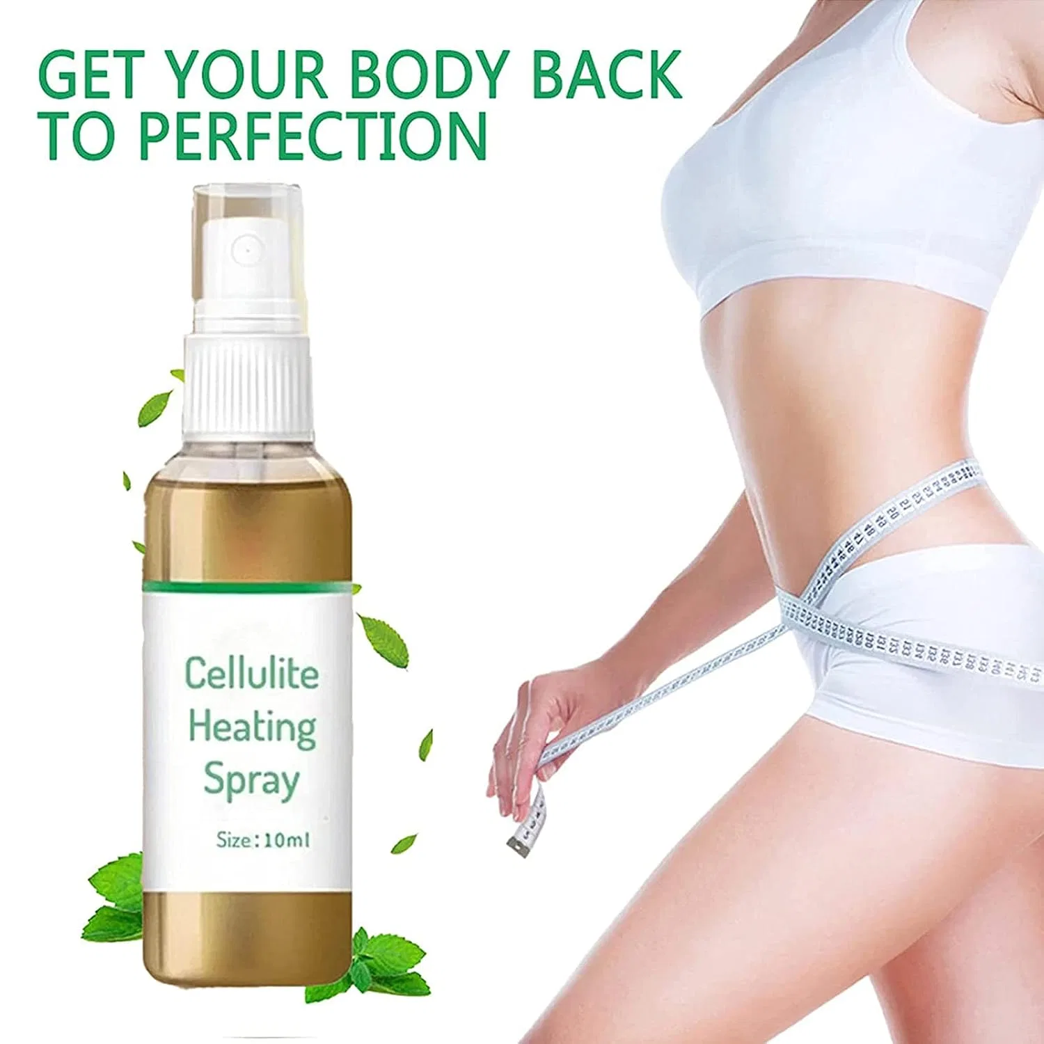 Спрей для похудения Burnup Ultimate Cellulite Heating, 3 шт по 10 мл, Nihexo — фото 3