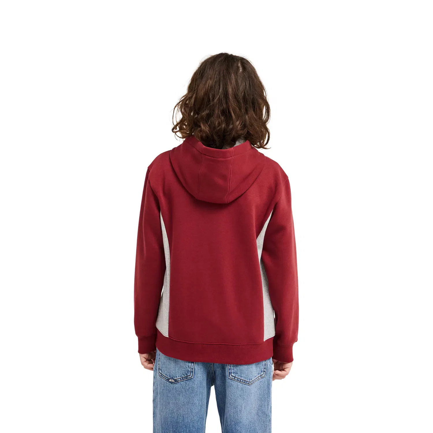 Детская кофта с капюшоном для мальчиков Quiksilver, Cherry Red — фото 2
