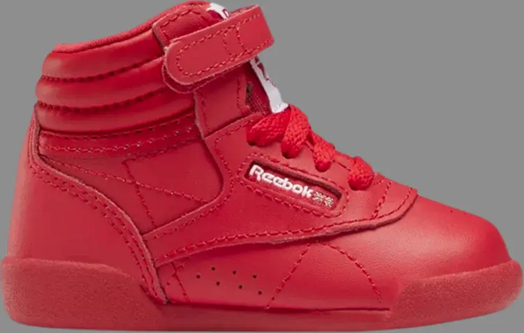

Кроссовки freestyle high infant 'vector red' Reebok, красный
