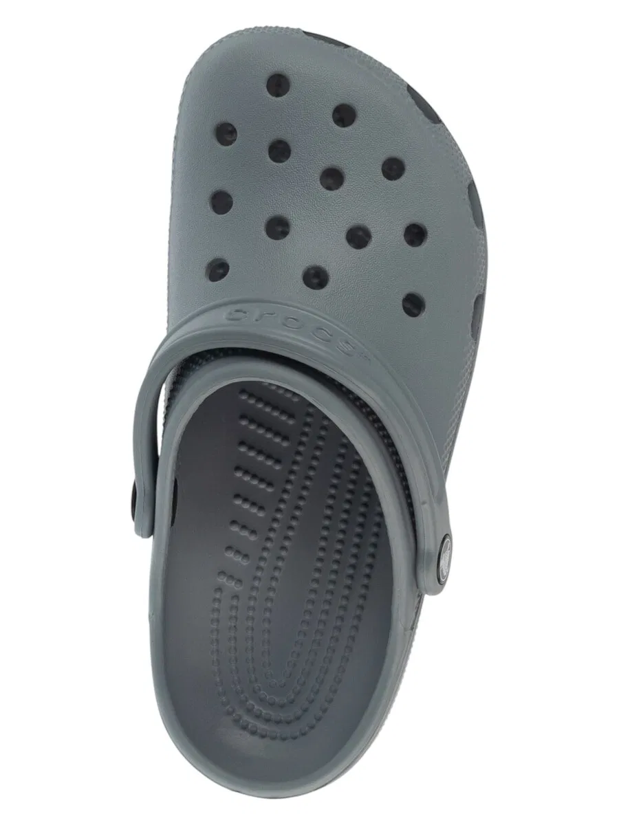 Сандалии Crocs 'Crocs Classic Clog Kids' серого цвета — фото 4