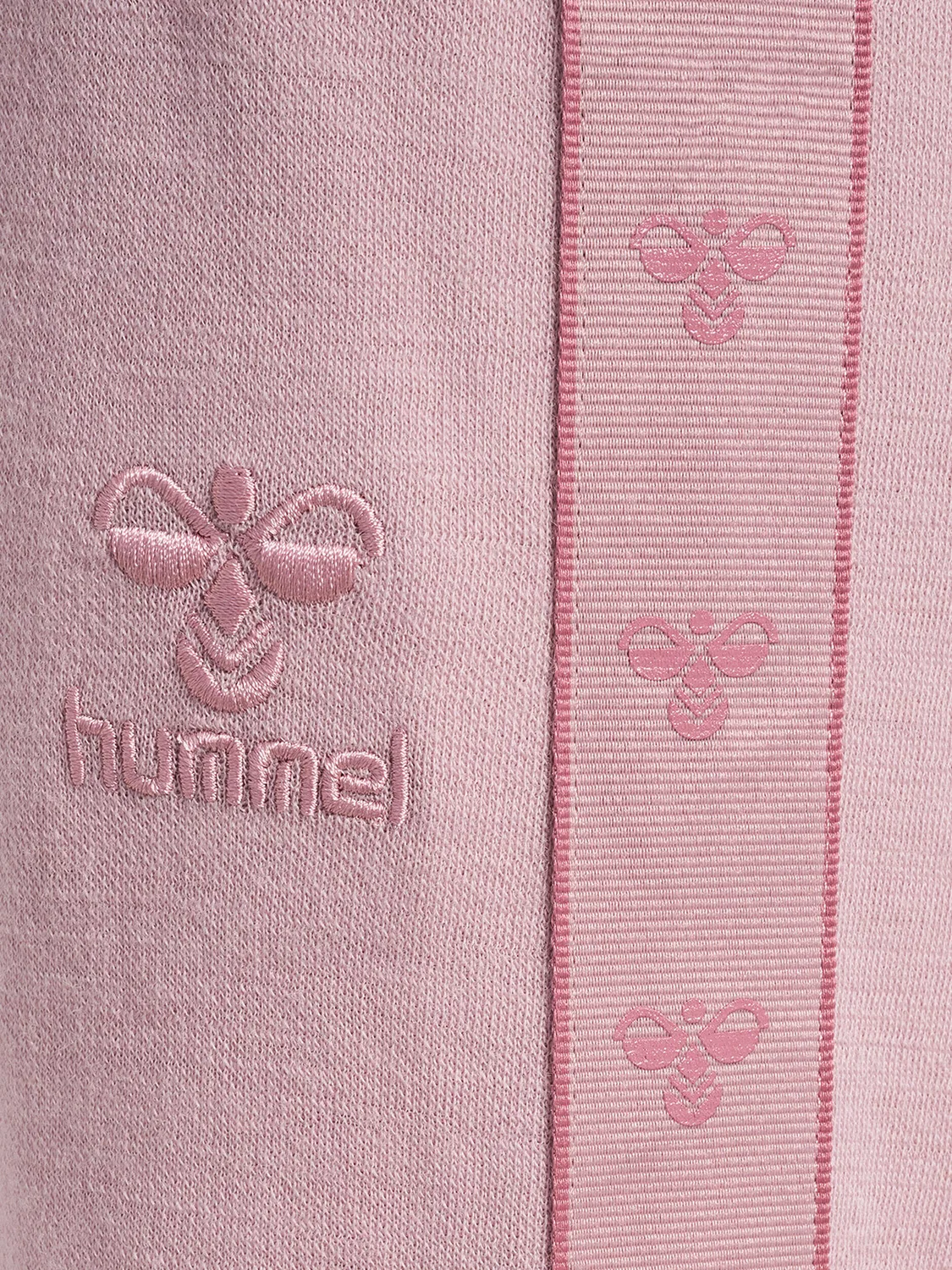 Детские спортивные штаны с принтом Hmlwulba Hummel, Violett Hellrosa Blutenblattbeige — фото 3