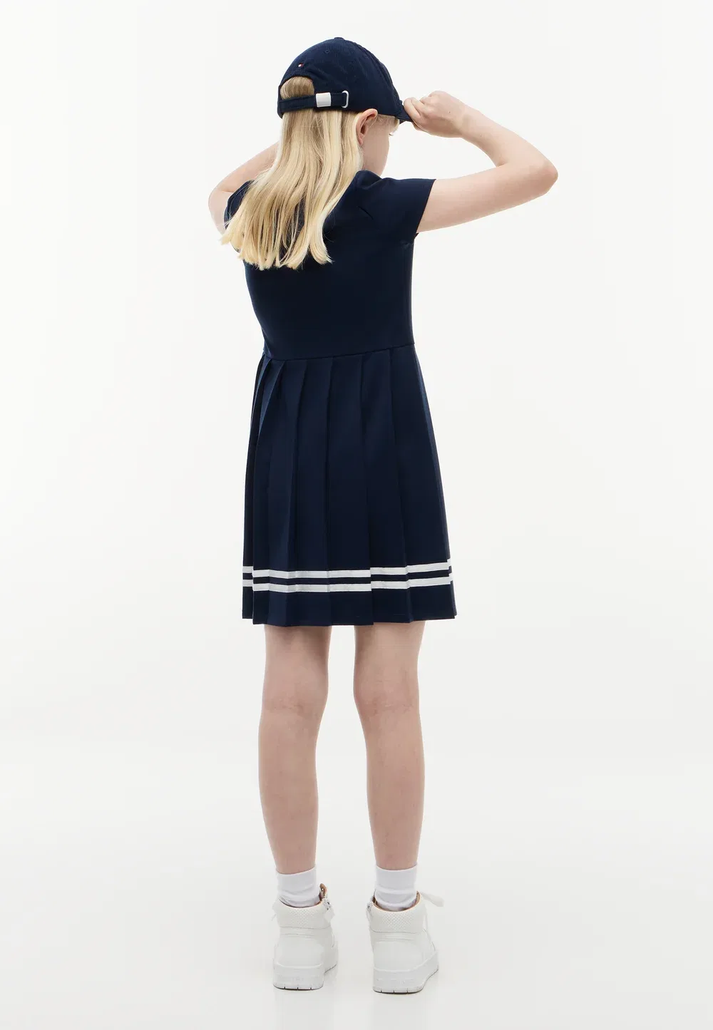 Фигуристка - платье-джерси Tommy Hilfiger, Dark Blue — фото 3
