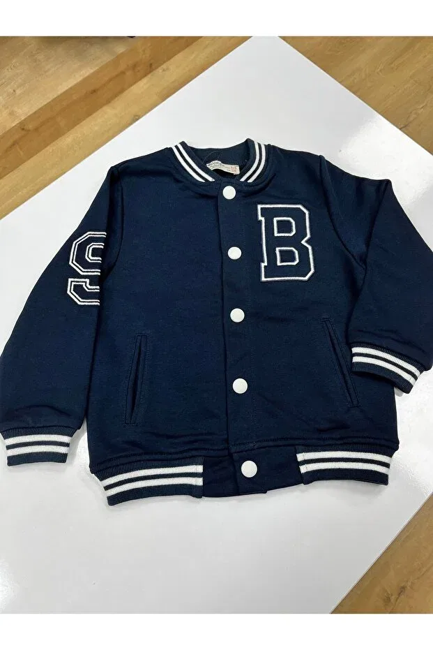 Детская куртка для девочек хлопковая Woorage Cuties, Navy Blue — фото 2