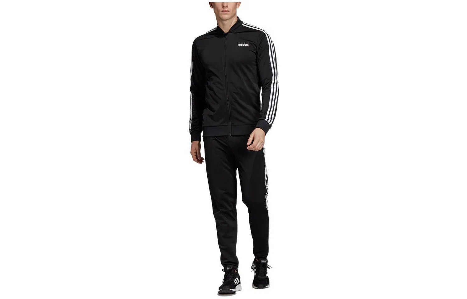 Мужской спортивный костюм Adidas, Черный