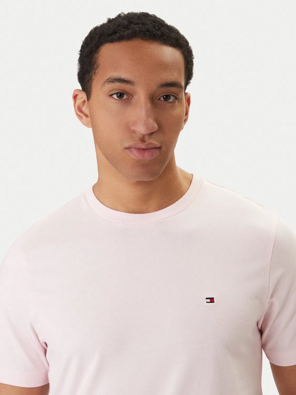 Мужская футболка стандартного кроя Ess Seasonal Tommy Hilfiger, розовый — фото 4