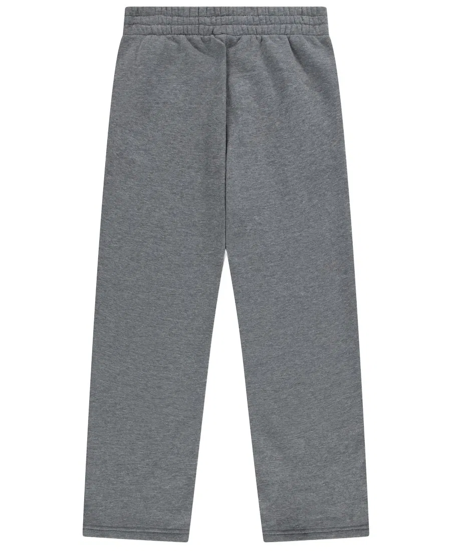 Штаны из футера с эластичным поясом, модель Brooklyn Open Hem Jordan, Carbon Heather — фото 2