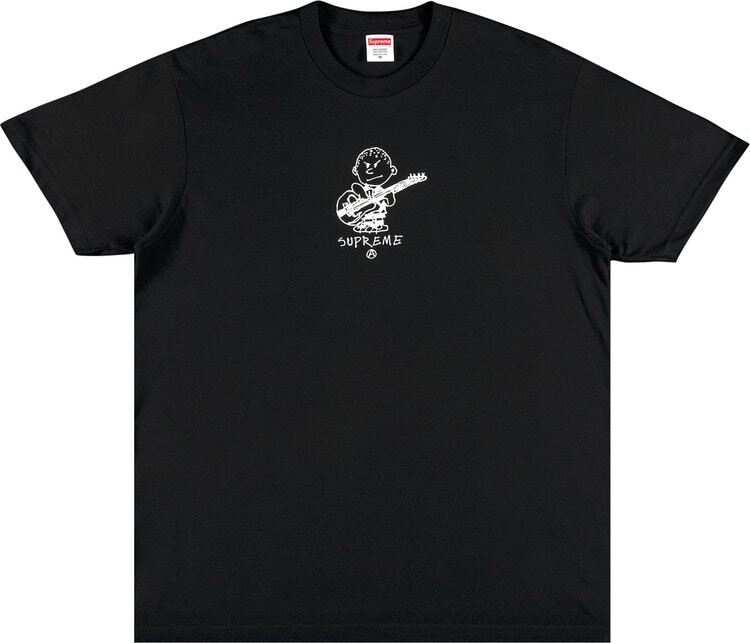 

Футболка Supreme Rocker Tee 'Black', черный
