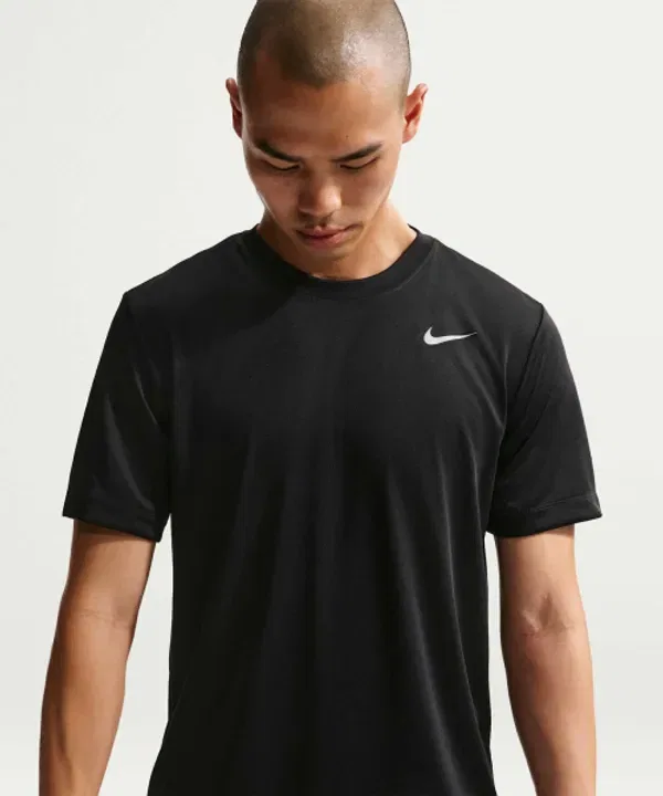 Футболка тренировочная Dry Fit, M, Nike, серебристый — фото 2