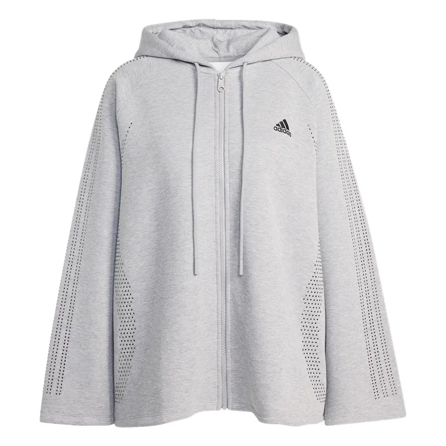 Женский свитшот с капюшоном Teamgeist TT adidas, Серый
