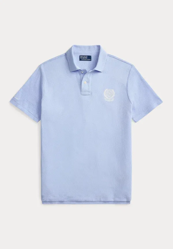 Поло из нейлона Polo Ralph Lauren, синий — фото 4