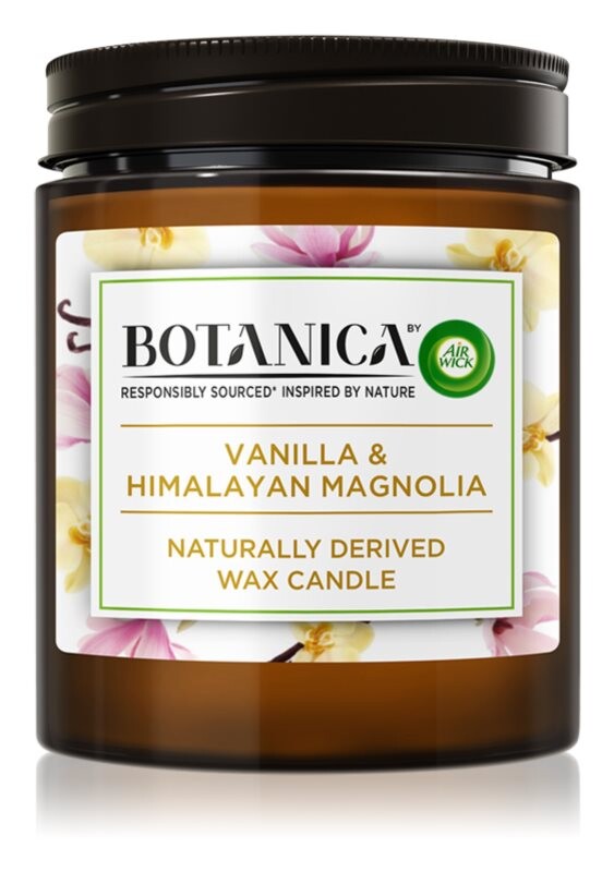 

Ароматическая свеча Air Wick Botanica Vanilla & Himalayan Magnolia