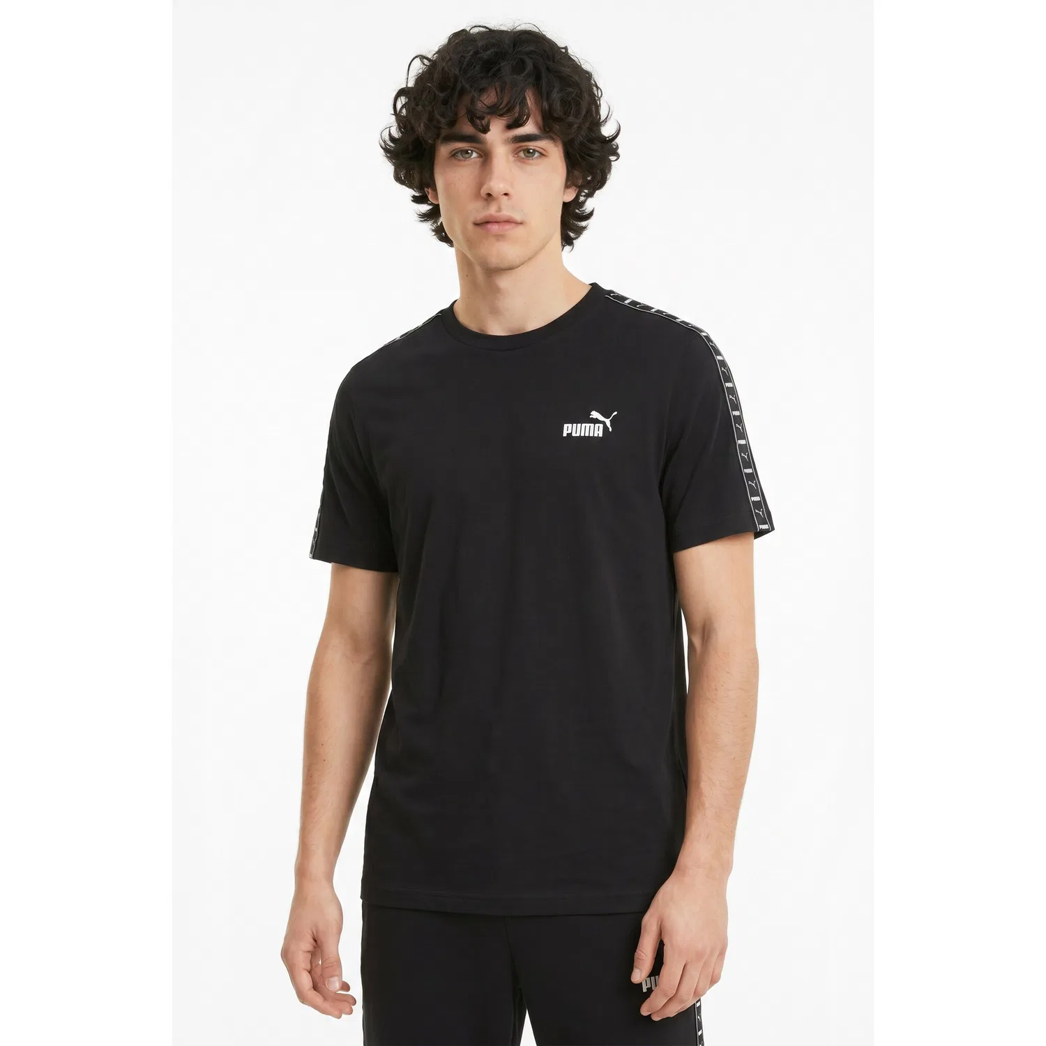 Детская футболка sportlicher Stil PUMA, Black